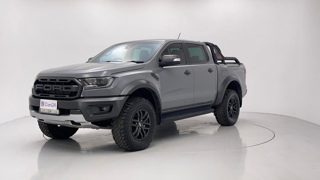 2020 Ford Ranger Raptor 2.0 (4x4), Automatic, 66625 km, Left Front Diagonal (45- Degree) View
