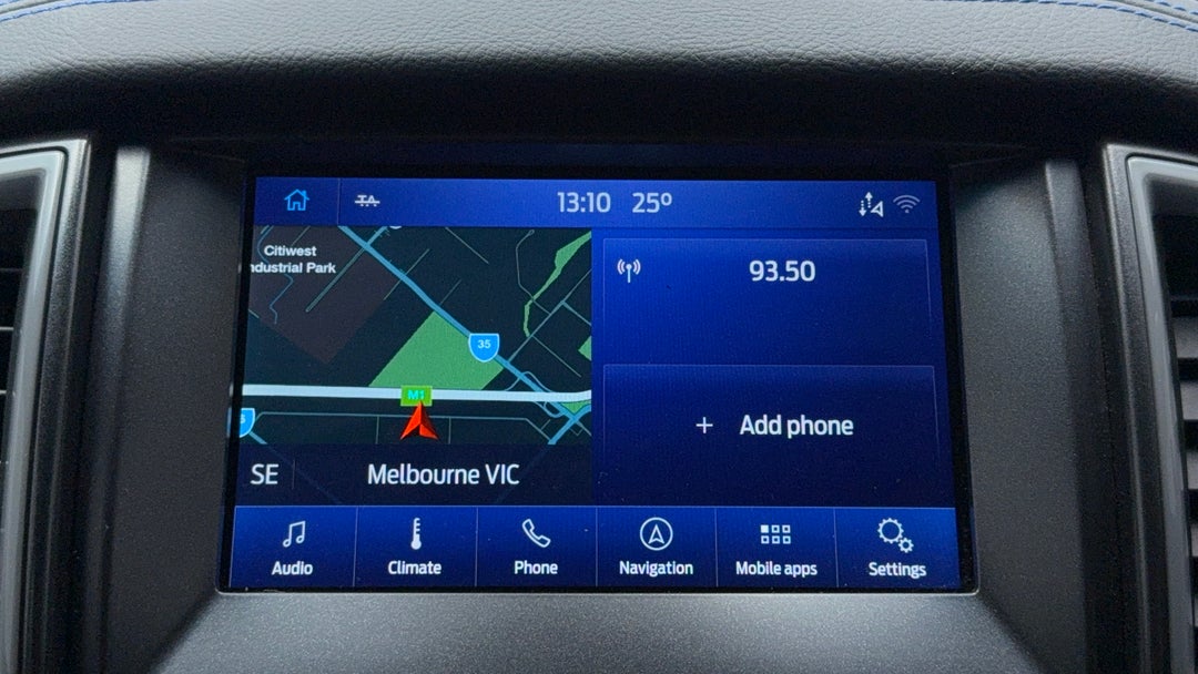 2020 Ford Ranger Raptor 2.0 (4x4), Automatic, 66625 km, Infotainment System