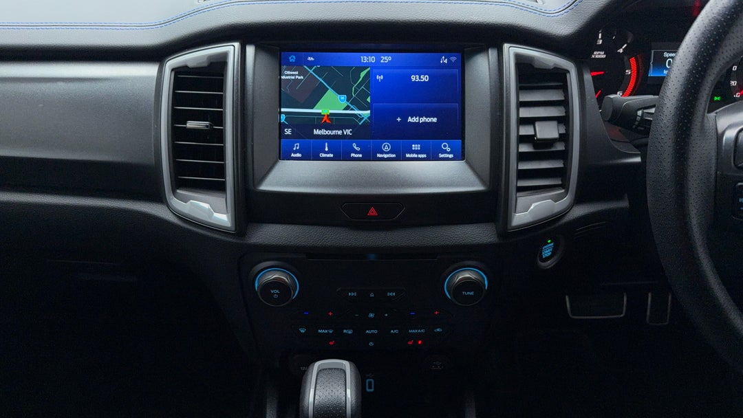 2020 Ford Ranger Raptor 2.0 (4x4), Automatic, 66625 km, Center Console