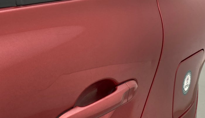 2013 Nissan Micra Active XV, Petrol, Manual, 1,06,235 km, Rear left door - Minor scratches