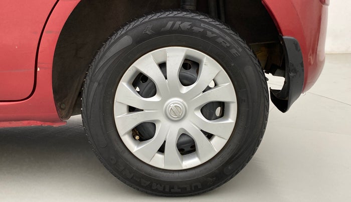 2013 Nissan Micra Active XV, Petrol, Manual, 1,06,235 km, Left Rear Wheel