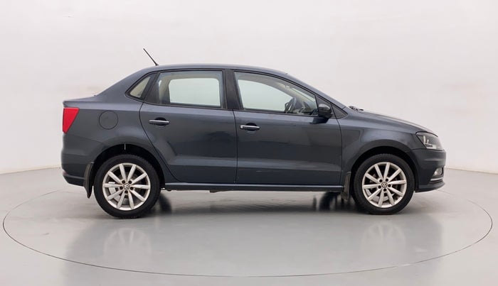 2017 Volkswagen Ameo HIGHLINE1.2L, Petrol, Manual, 1,34,512 km, Right Side View