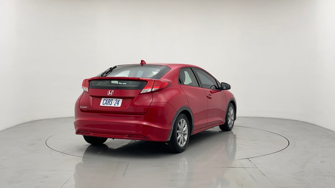 2012 Honda Civic Vti-s, Automatic, 73454 km, Right Back Diagonal (45- Degree) View