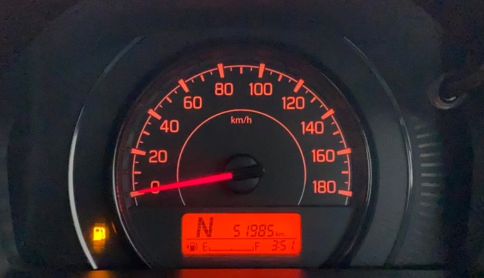 2019 Maruti New Wagon-R VXI 1.2 AMT, Petrol, Automatic, 51,985 km, Odometer Image