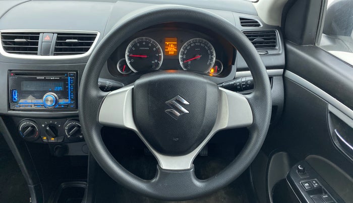 2012 Maruti Swift VXI, Petrol, Manual, 36,616 km, Steering Wheel Close Up