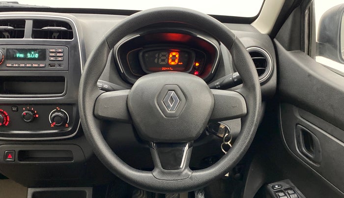 2017 Renault Kwid RXL, Petrol, Manual, 33,446 km, Steering Wheel Close Up