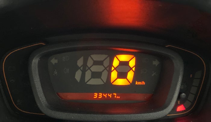 2017 Renault Kwid RXL, Petrol, Manual, 33,446 km, Odometer Image