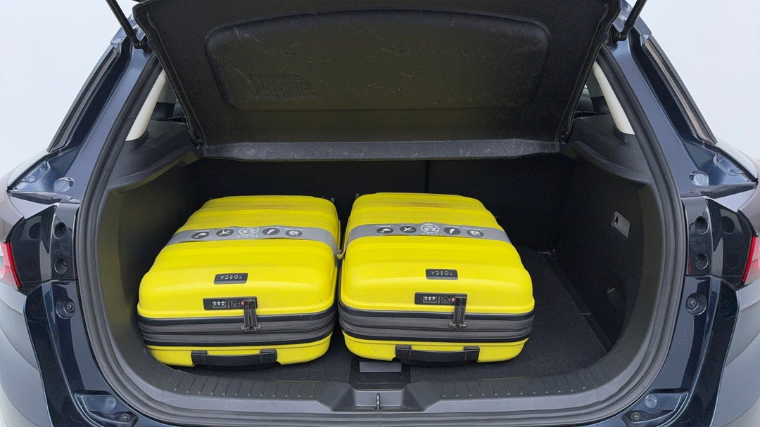 Boot Inside View with Luggage