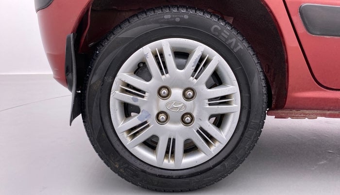 2013 Hyundai Santro Xing GLS, Petrol, Manual, 69,699 km, Right Rear Wheel