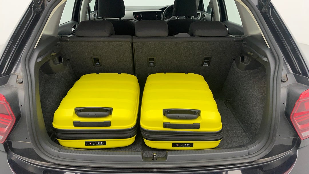 Boot Inside View with Luggage