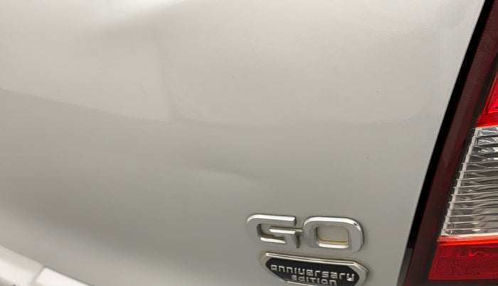 2017 Datsun Go ANNIVERSARY EDITION, Petrol, Manual, 6,282 km, Dicky (Boot door) - Slightly dented