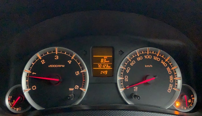 2017 Maruti Swift VDI ABS, Diesel, Manual, 70,839 km, Odometer Image