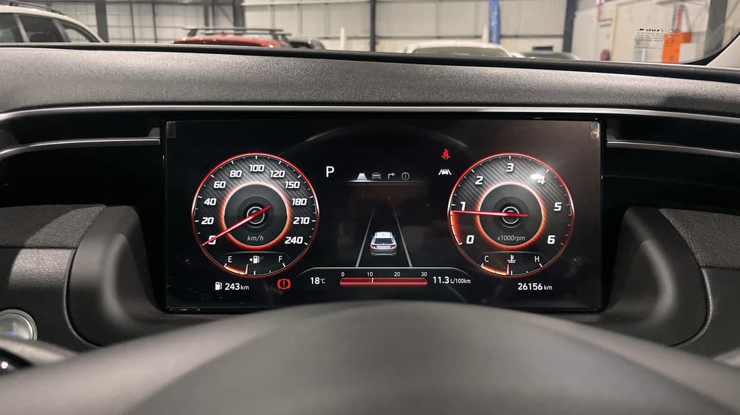 2023 Hyundai Tucson Highlander (AWD), Automatic, 26156 km, Odometer View