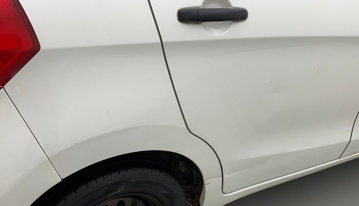 2015 Maruti Celerio VXI AMT, Petrol, Automatic, 1,20,565 km, Right quarter panel - Slightly dented