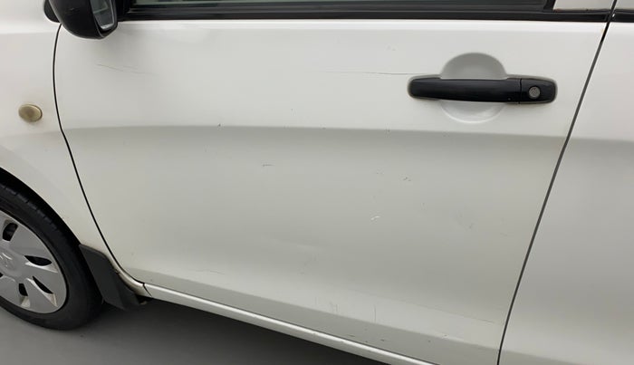 2015 Maruti Celerio VXI AMT, Petrol, Automatic, 1,20,565 km, Front passenger door - Slightly dented