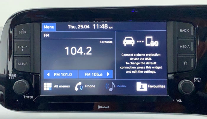 2019 Hyundai GRAND I10 NIOS SPORTZ AMT 1.2 KAPPA VTVT, Petrol, Automatic, 33,400 km, Infotainment System