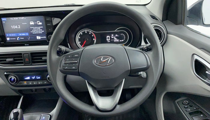 2019 Hyundai GRAND I10 NIOS SPORTZ AMT 1.2 KAPPA VTVT, Petrol, Automatic, 33,400 km, Steering Wheel Close Up