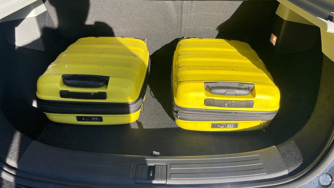 Boot Inside View with Luggage