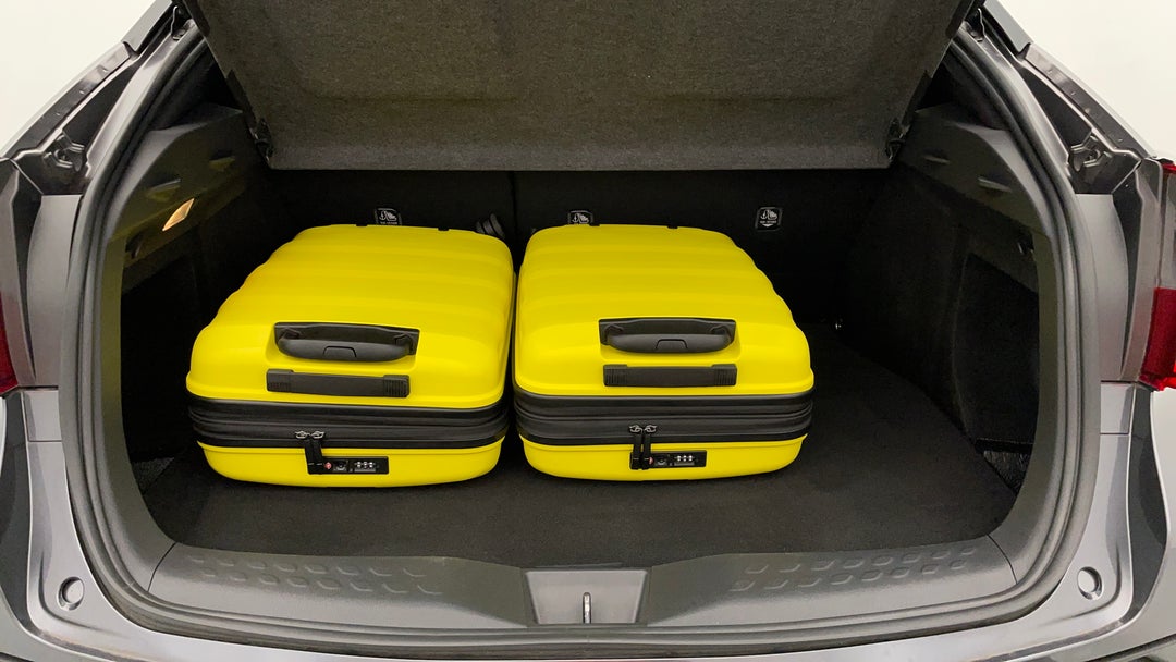 Boot Inside View with Luggage