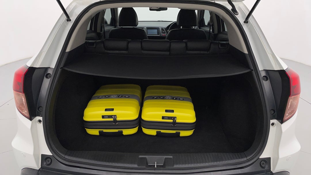 Boot Inside View with Luggage