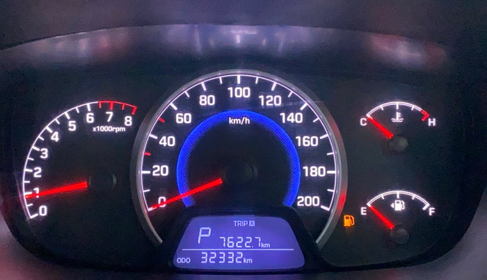 2016 Hyundai Grand i10 ASTA (O) AT 1.2 KAPPA VTVT, Petrol, Automatic, 32,330 km, Odometer Image