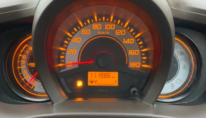 2013 Honda Brio V MT, Petrol, Manual, 1,12,418 km, Odometer Image