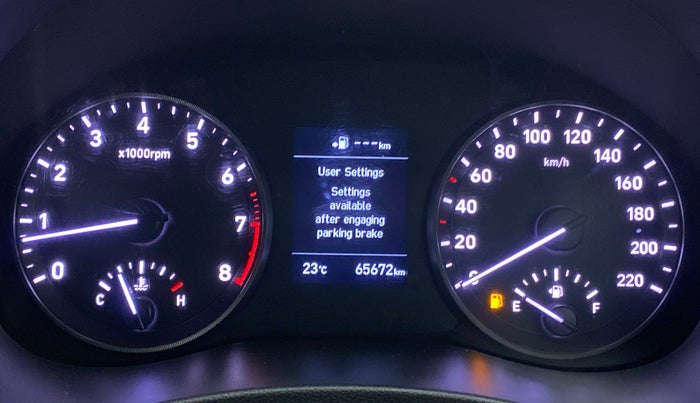 2019 Hyundai Verna 1.6 SX VTVT (O), Petrol, Manual, 65,718 km, Odometer Image