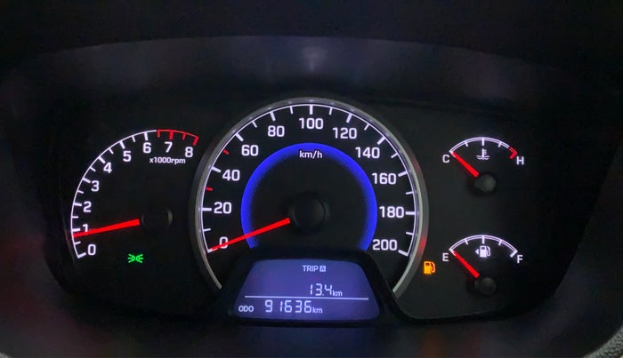 2017 Hyundai Grand i10 MAGNA 1.2 KAPPA VTVT, Petrol, Manual, 91,796 km, Odometer Image