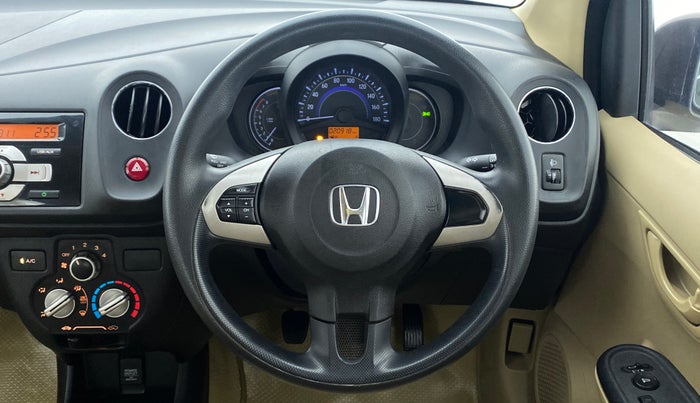 2015 Honda Amaze 1.2 SMT I VTEC, Petrol, Manual, 20,952 km, Steering Wheel Close Up
