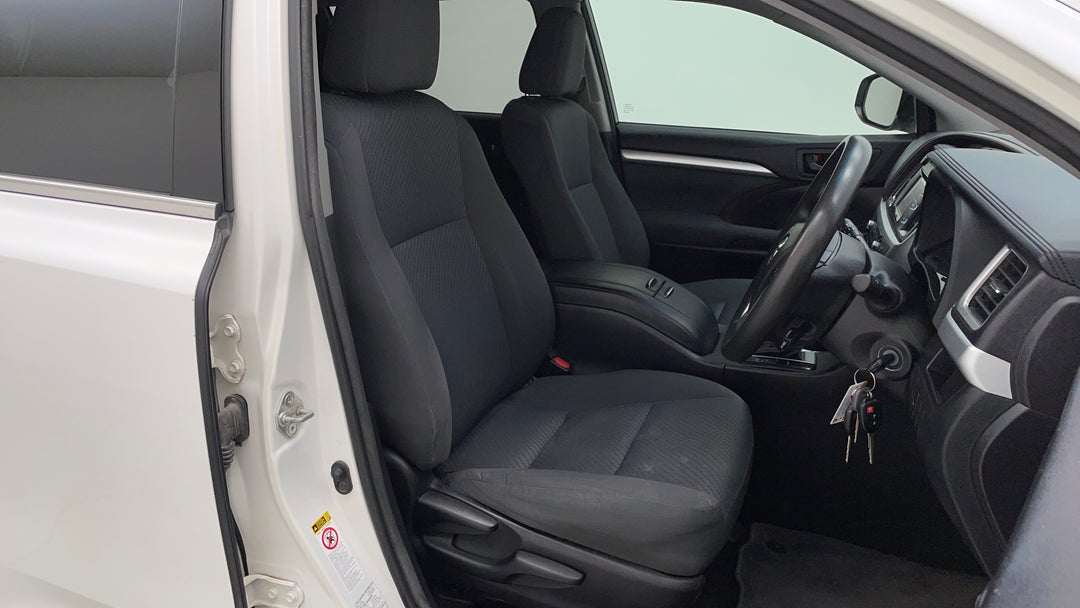 Right Side Front Door Cabin View