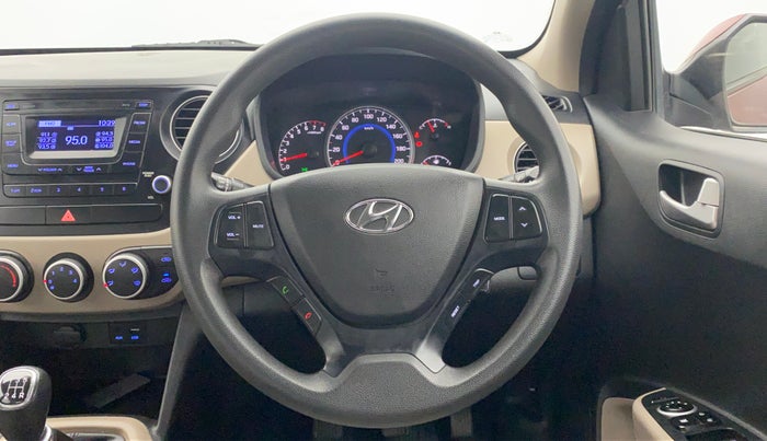 2016 Hyundai Grand i10 SPORTS 1.2 VTVT, Petrol, Manual, 35,203 km, Steering Wheel