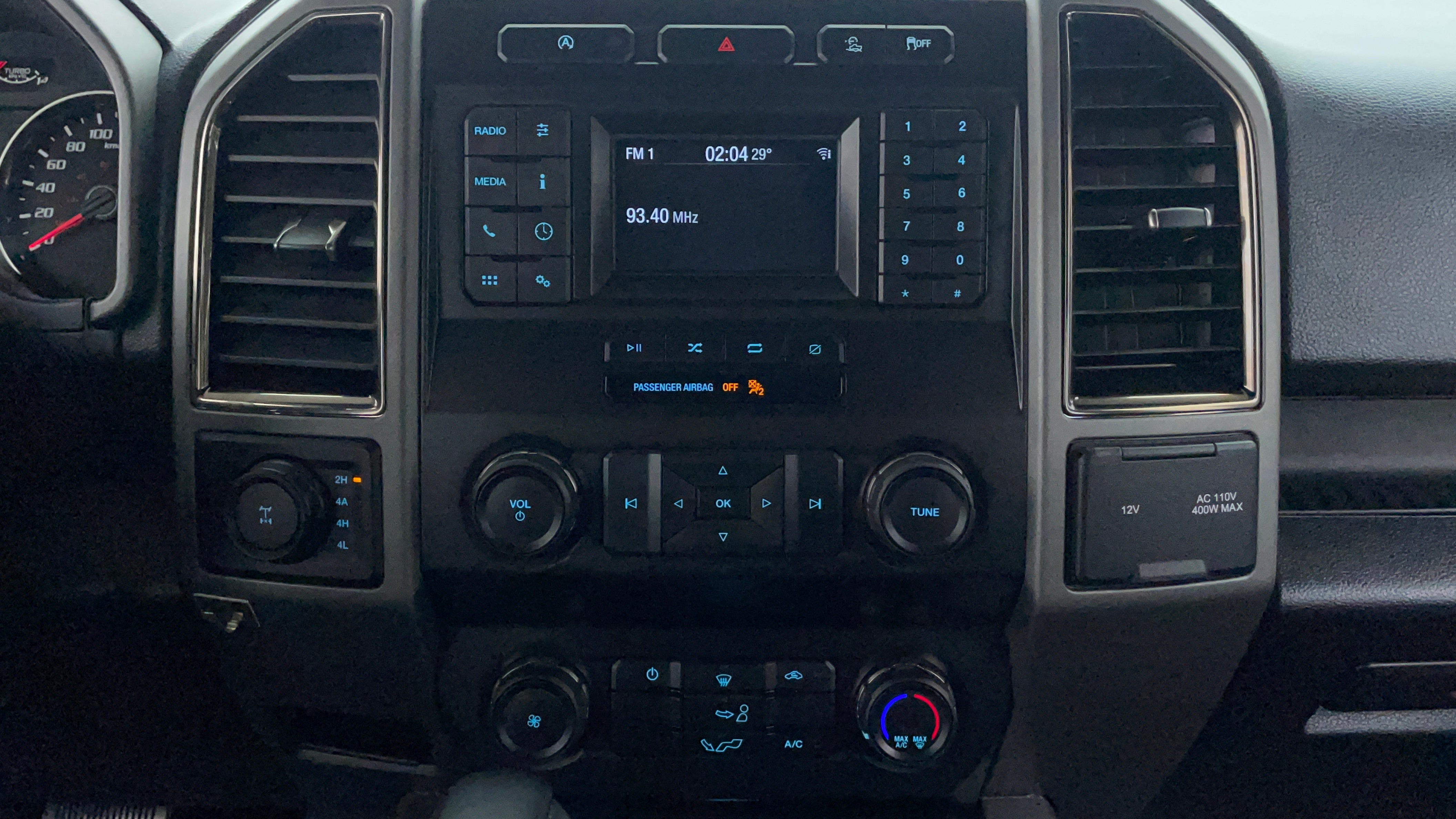 Ford F 150 RAPTOR-Center Console