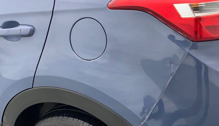 2017 Hyundai Creta E PLUS 1.6 PETROL, Petrol, Manual, 28,028 km, Left quarter panel - Slightly dented