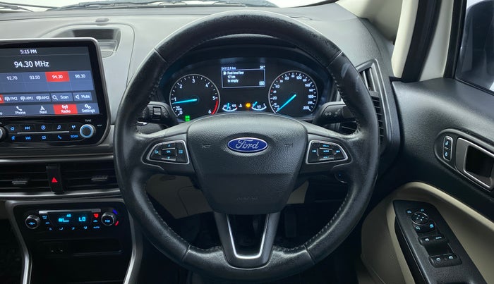 2019 Ford Ecosport 1.5TITANIUM TDCI, Diesel, Manual, 54,363 km, Steering Wheel Close Up
