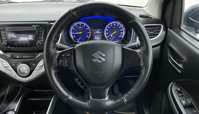 2017 Maruti Baleno DELTA 1.2 K12, Petrol, Manual, 23,214 km, Steering Wheel Close Up