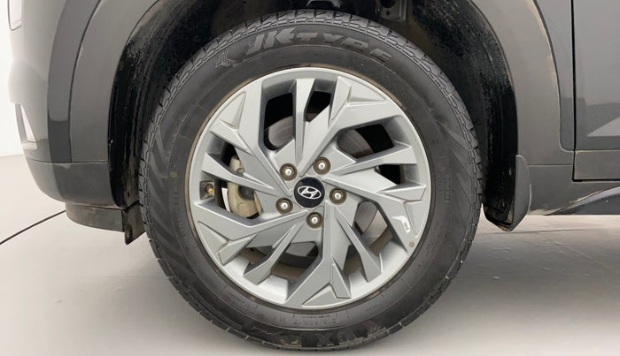 2021 Hyundai Creta SX (O) 1.4 TURBO DCT, Petrol, Automatic, 46,669 km, Left Front Wheel