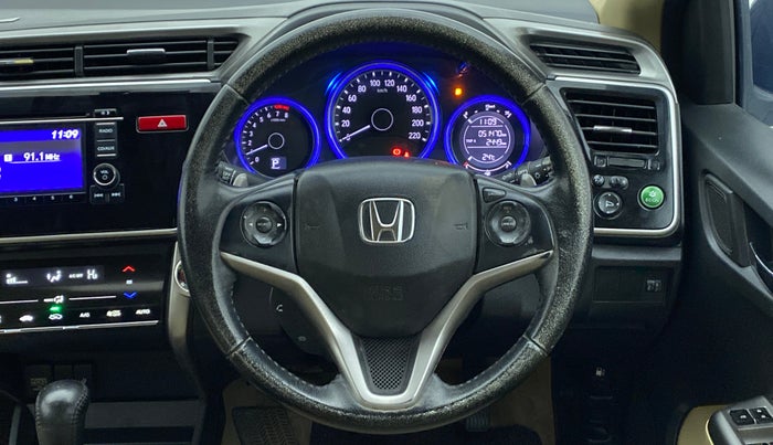 2015 Honda City VX CVT PETROL, Petrol, Automatic, 51,536 km, Steering Wheel Close Up
