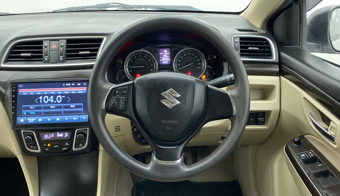 2018 Maruti Ciaz DELTA 1.4 VVT, Petrol, Manual, 78,313 km, Steering Wheel Close-up