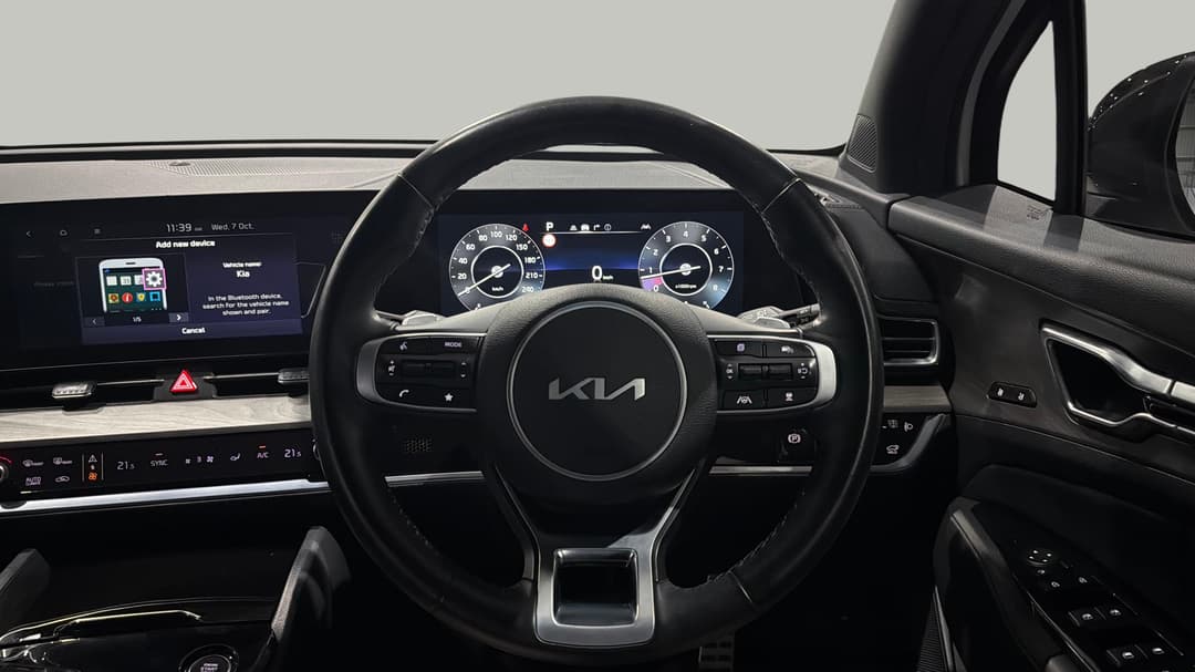 2022 Kia Sportage Gt-line (AWD), Automatic, 43658 km, Steering Wheel Close-up