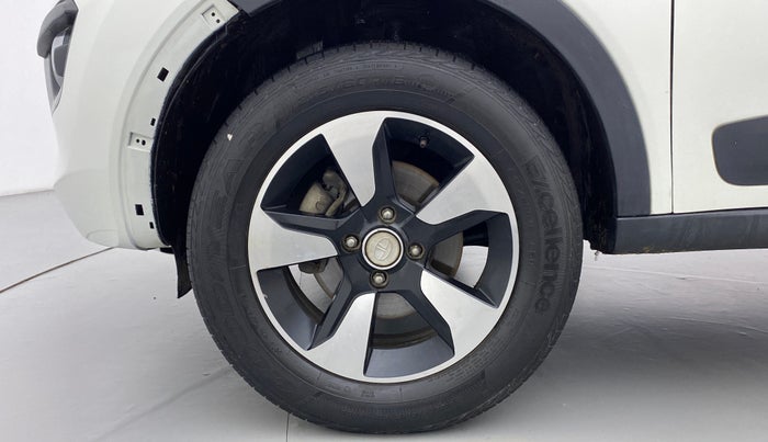 2018 Tata NEXON XZA + 1.2 PETROL A/T, Petrol, Automatic, 55,298 km, Left Front Wheel