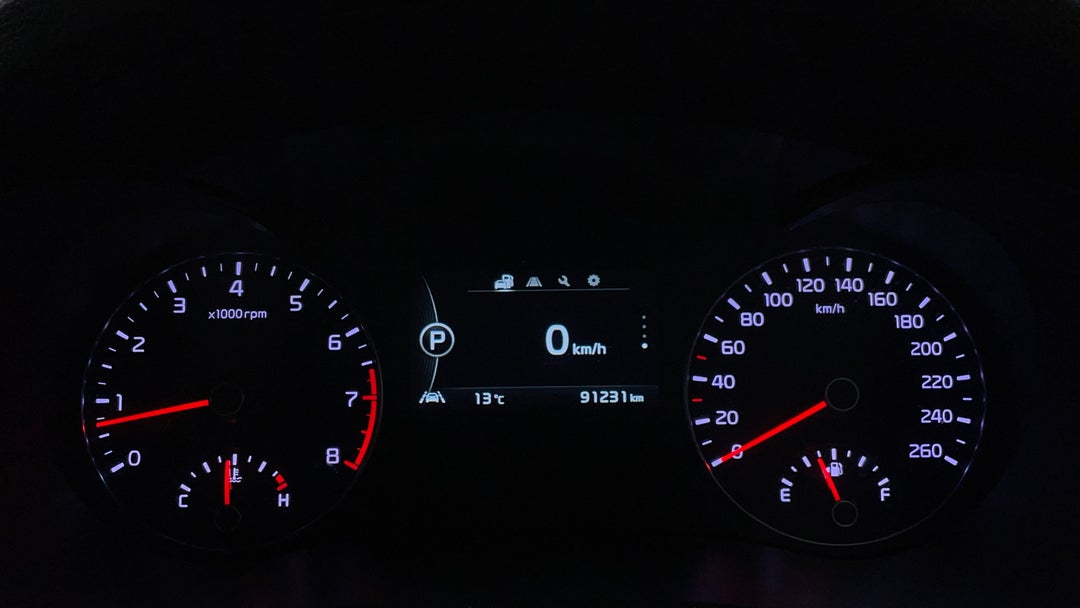 2016 Kia Optima Gt, Automatic, 91231 km, Odometer View