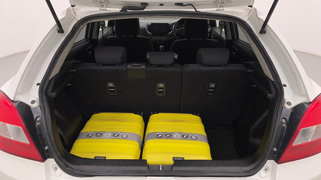 Boot Inside View with Luggage