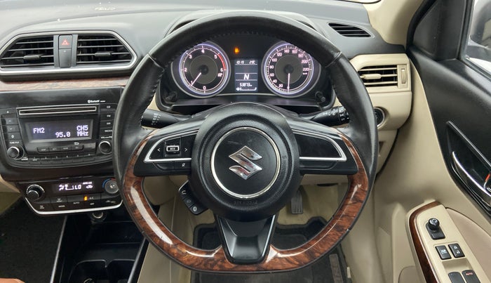 2017 Maruti Dzire ZDI AMT, Diesel, Automatic, 53,873 km, Steering Wheel Close Up