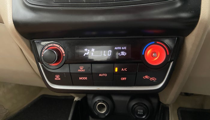 2017 Maruti Dzire ZDI AMT, Diesel, Automatic, 53,873 km, AC Unit - Minor issue in the heater switch