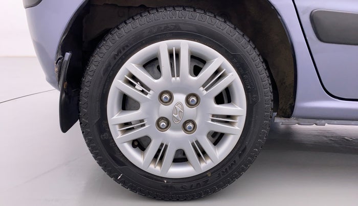 2011 Hyundai Santro Xing GLS, Petrol, Manual, 33,717 km, Right Rear Wheel