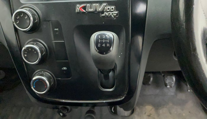 2018 Mahindra KUV 100 NXT K2 D 6S, Diesel, Manual, 43,873 km, Gear Lever