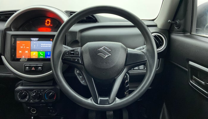 2021 Maruti S PRESSO VXI PLUS, Petrol, Manual, 131 km, Steering Wheel Close Up
