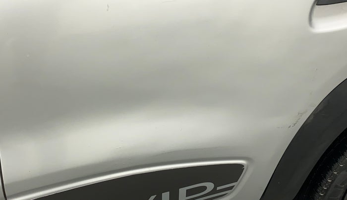 2019 Renault Kwid 1.0 RXT Opt, Petrol, Manual, 49,798 km, Rear left door - Minor scratches