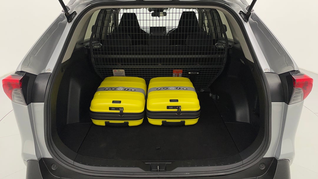 Boot Inside View with Luggage