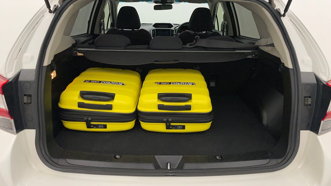 Boot Inside View with Luggage